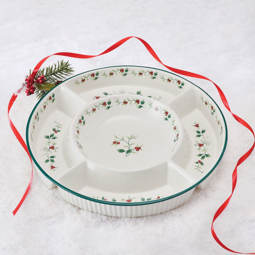 Winterberry® Chip and Dip Platter