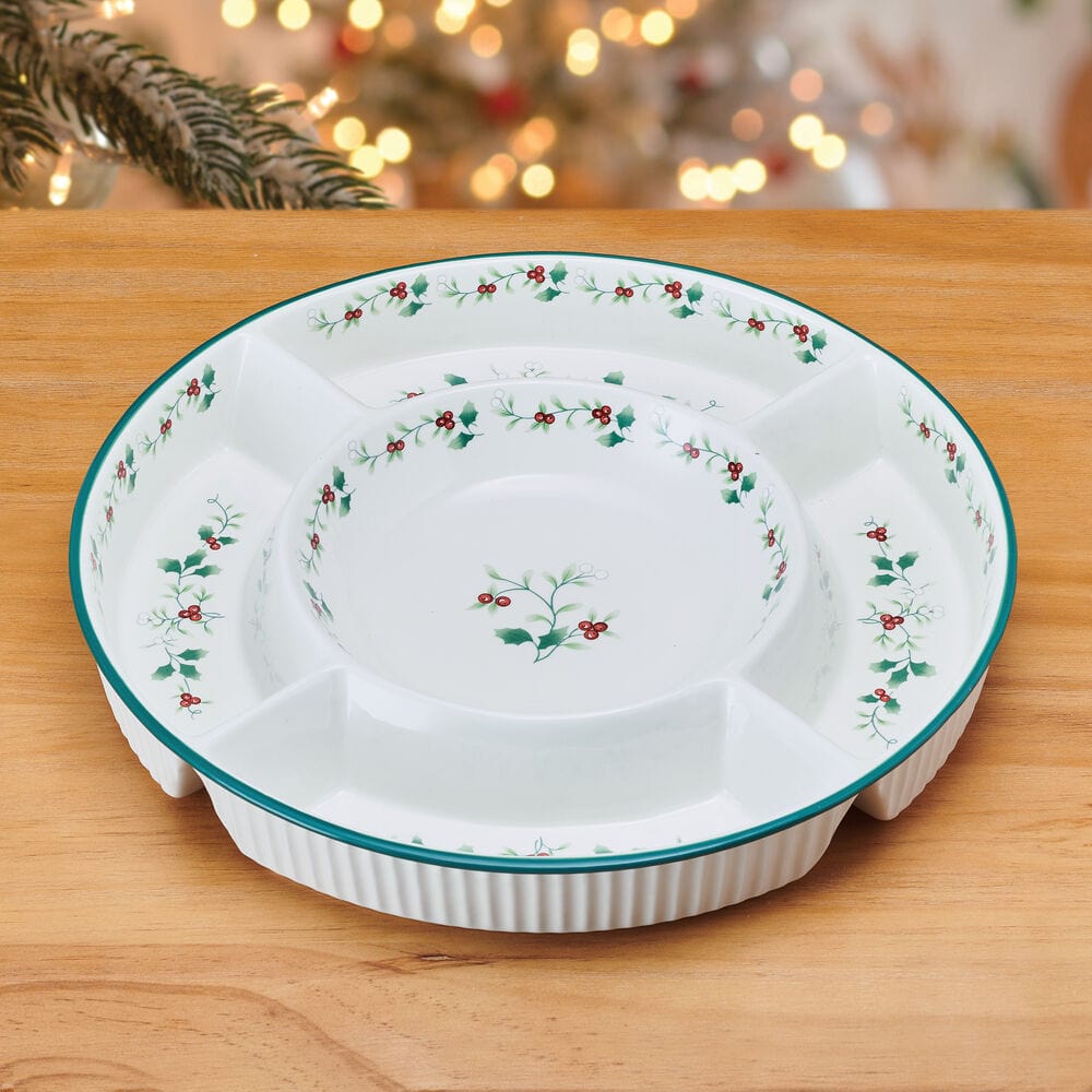 Winterberry® Chip and Dip Platter