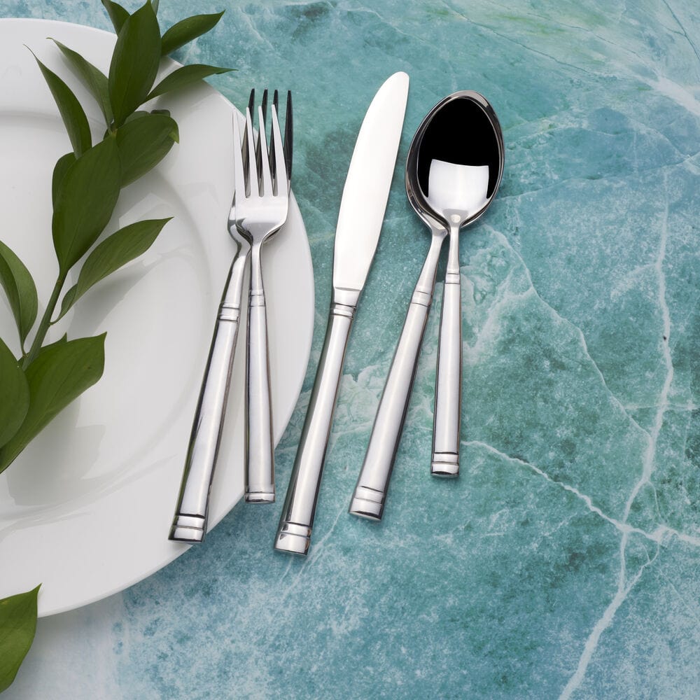 Stephanie Forged 20 Piece Flatware Set, Service for 4