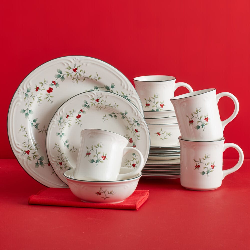 Winterberry® 16 Piece Dinnerware Set, Service for 4