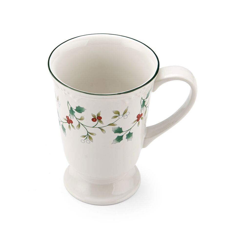 Winterberry® Set of 4 Footed Mugs