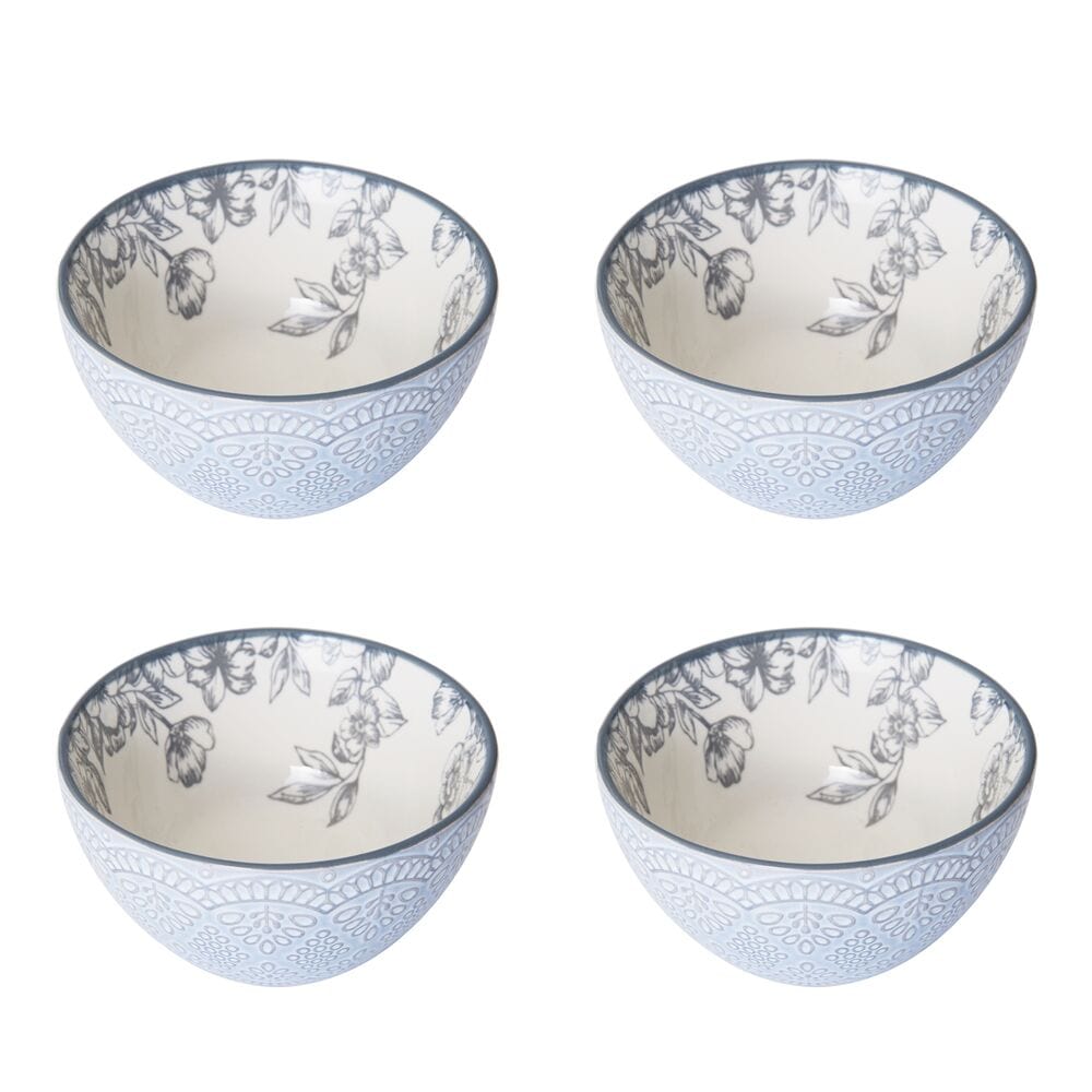 Gabriela Gray 16 Piece Dinnerware Set, Service for 4