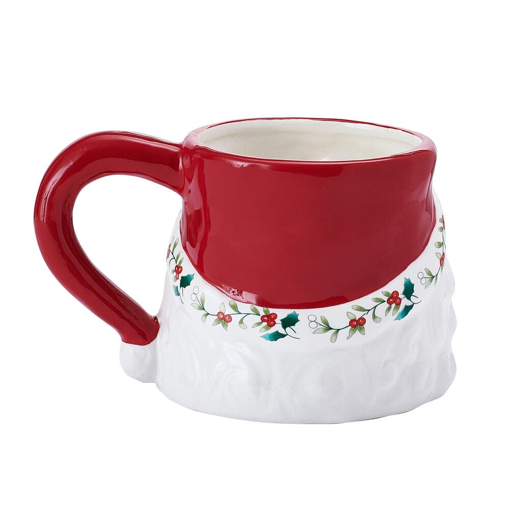 Winterberry® Santa Figural Mug