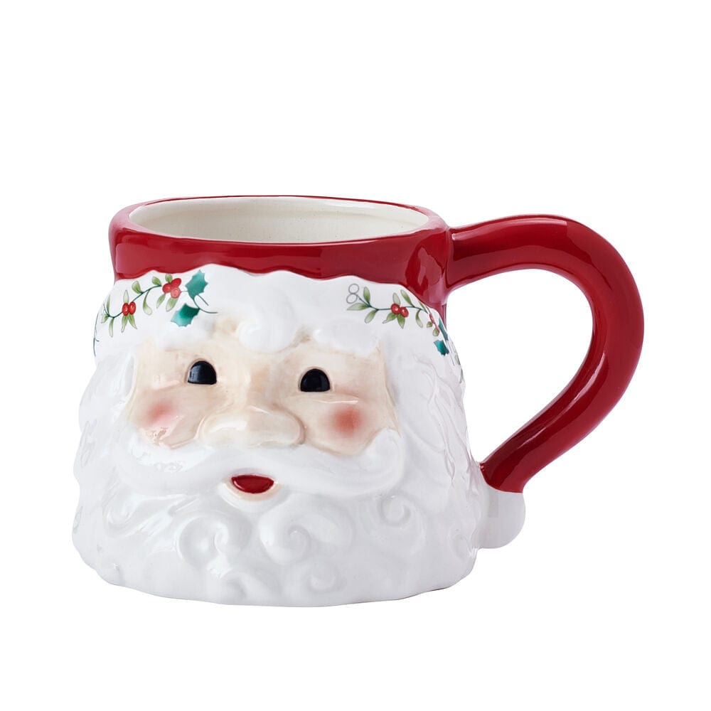 Winterberry® Santa Figural Mug