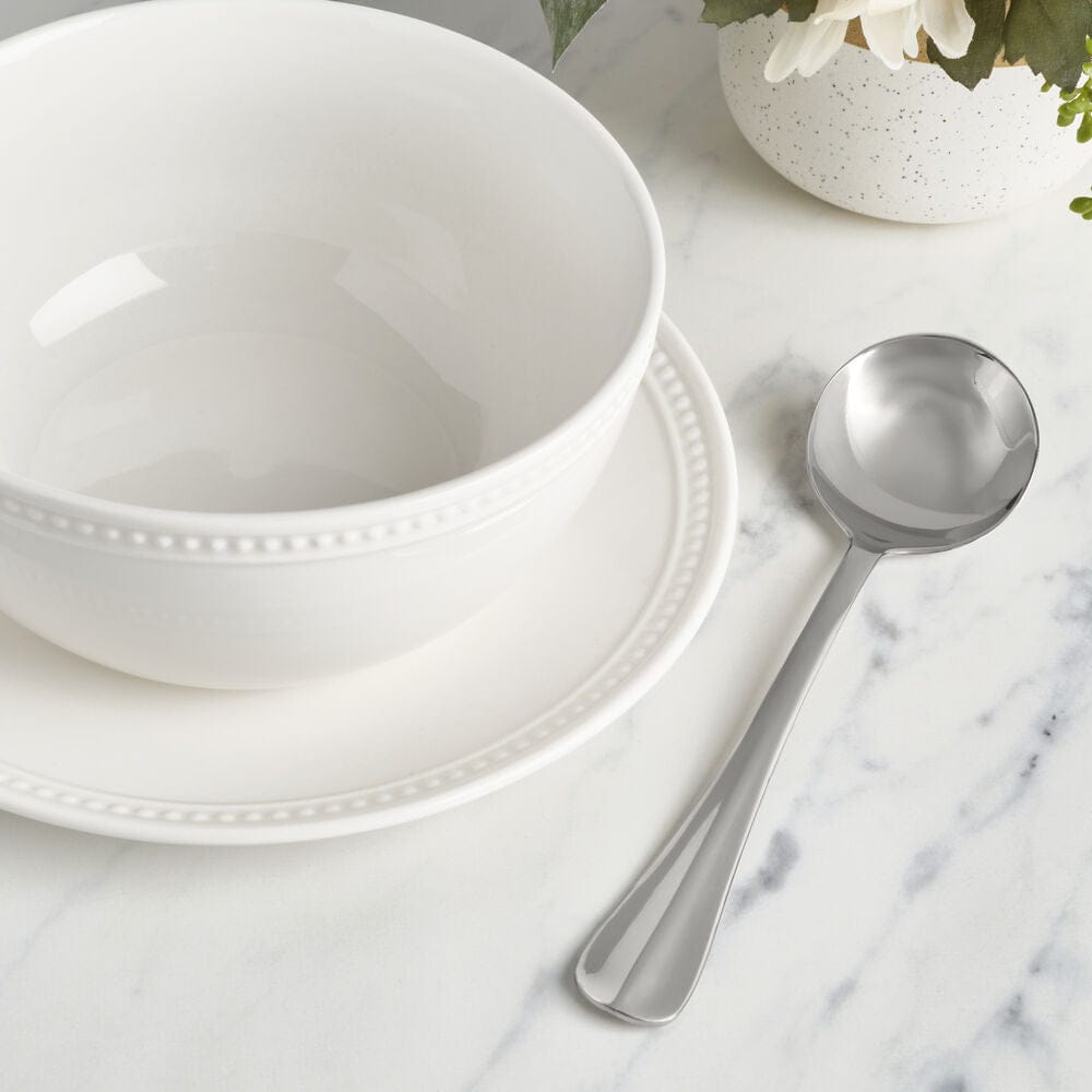 Simplicity Set of 10 Dinner Bouillon Spoons