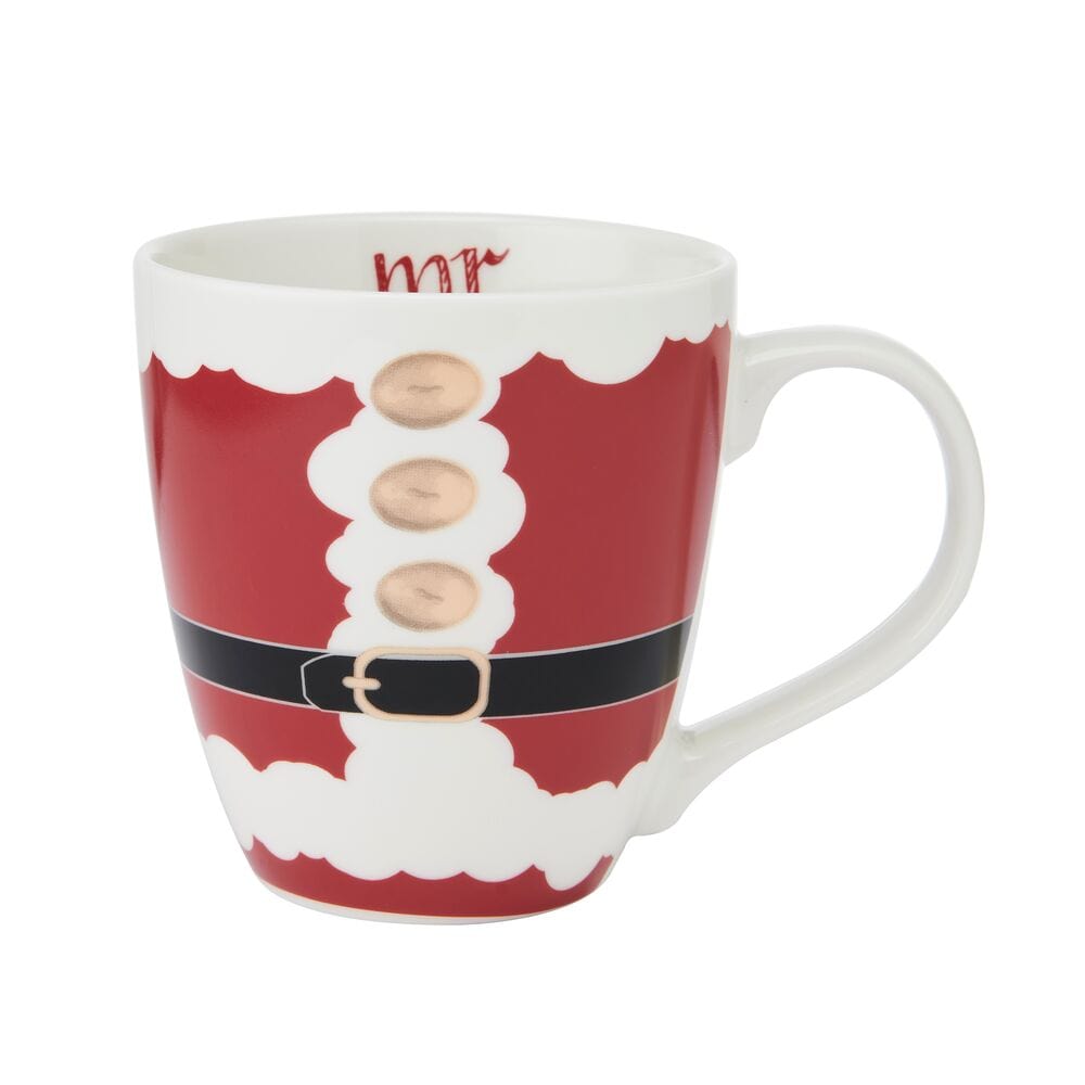 Mr. & Mrs. Santa Claus Set of 2 Mugs