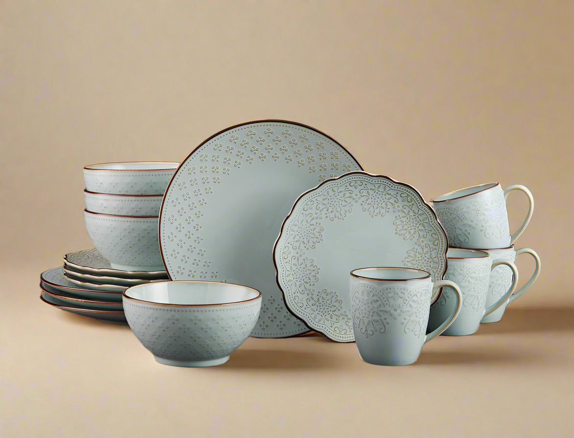 Pfaltzgraff 16 piece dinnerware set outlet