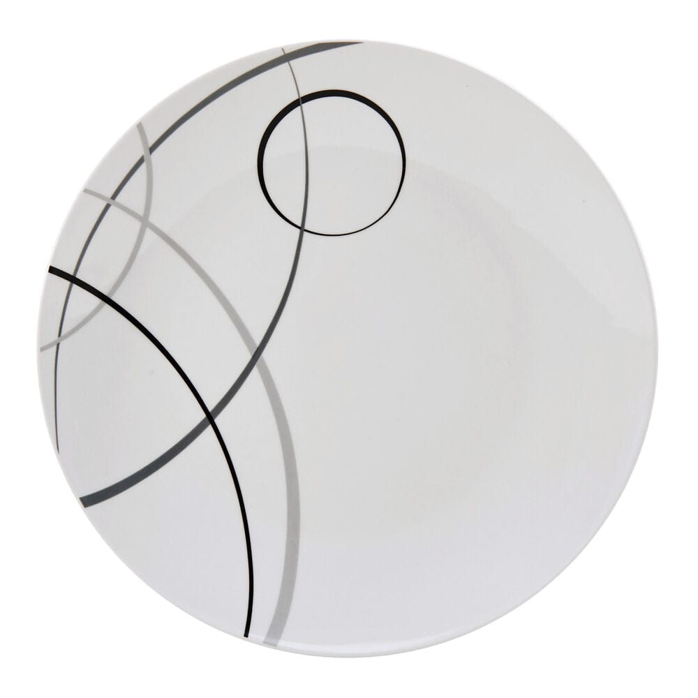 Circles 18 Piece Dinnerware Set, Service for 6