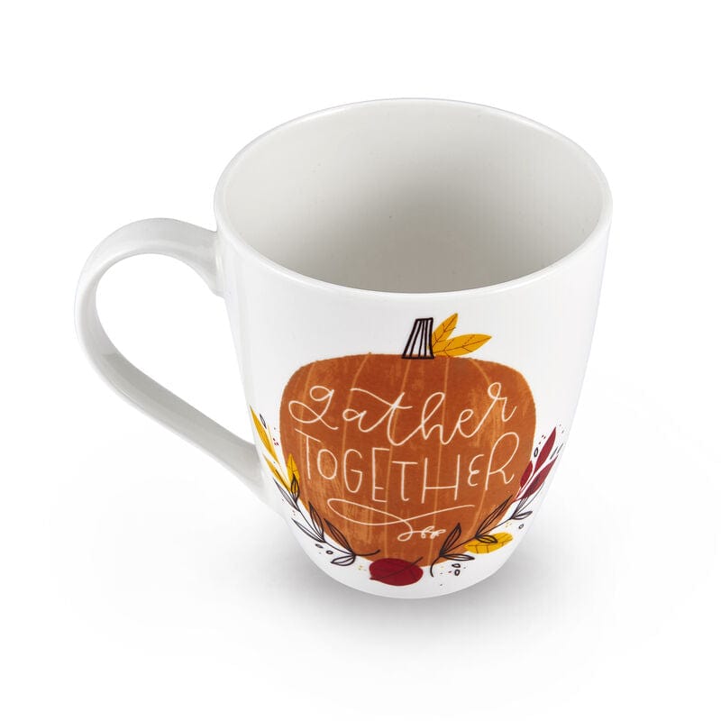 Sentiment Mugs Gather Together Pumpkin