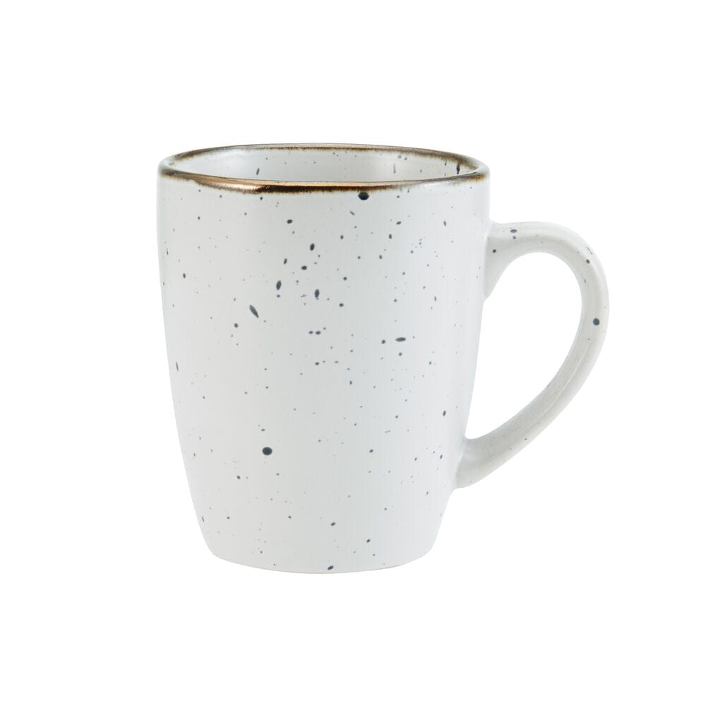 Decker White 16 Piece Dinnerware Set, Service for 4