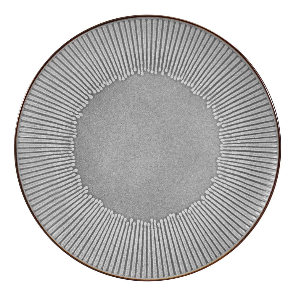 Arlie Gray 12 Piece Pasta Dinnerware Set, Service for 4