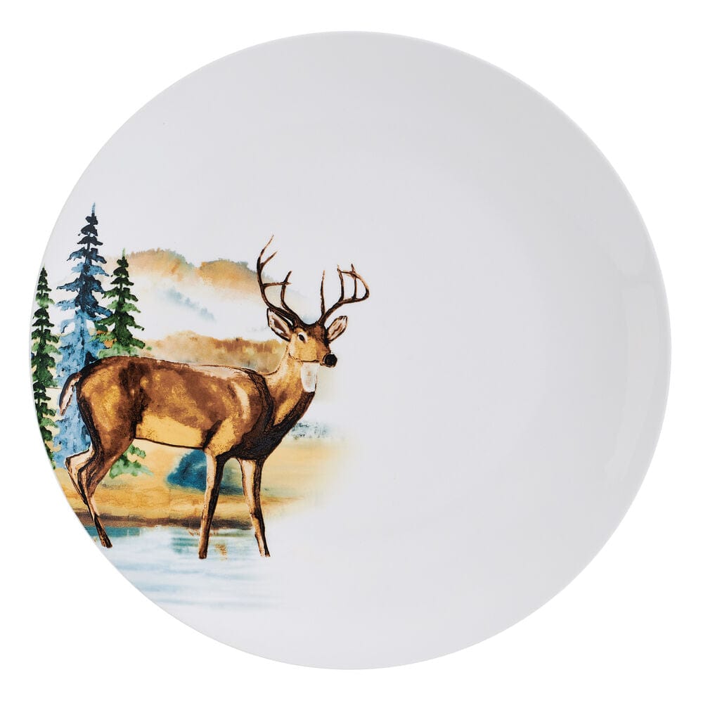 Woodland Animals 12 Piece Dinnerware Set, Service for 4