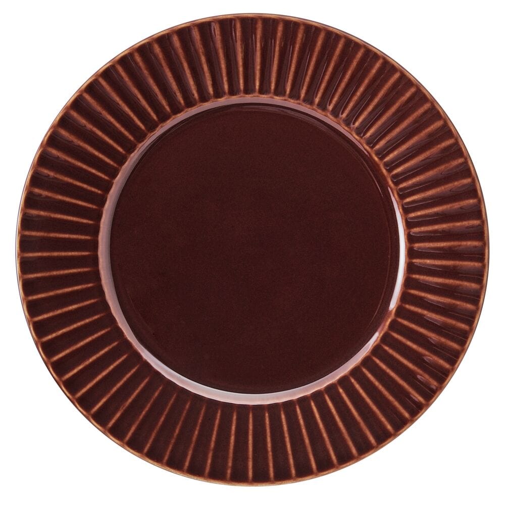 Dannie Red 12 Piece Dinnerware Set, Service for 4