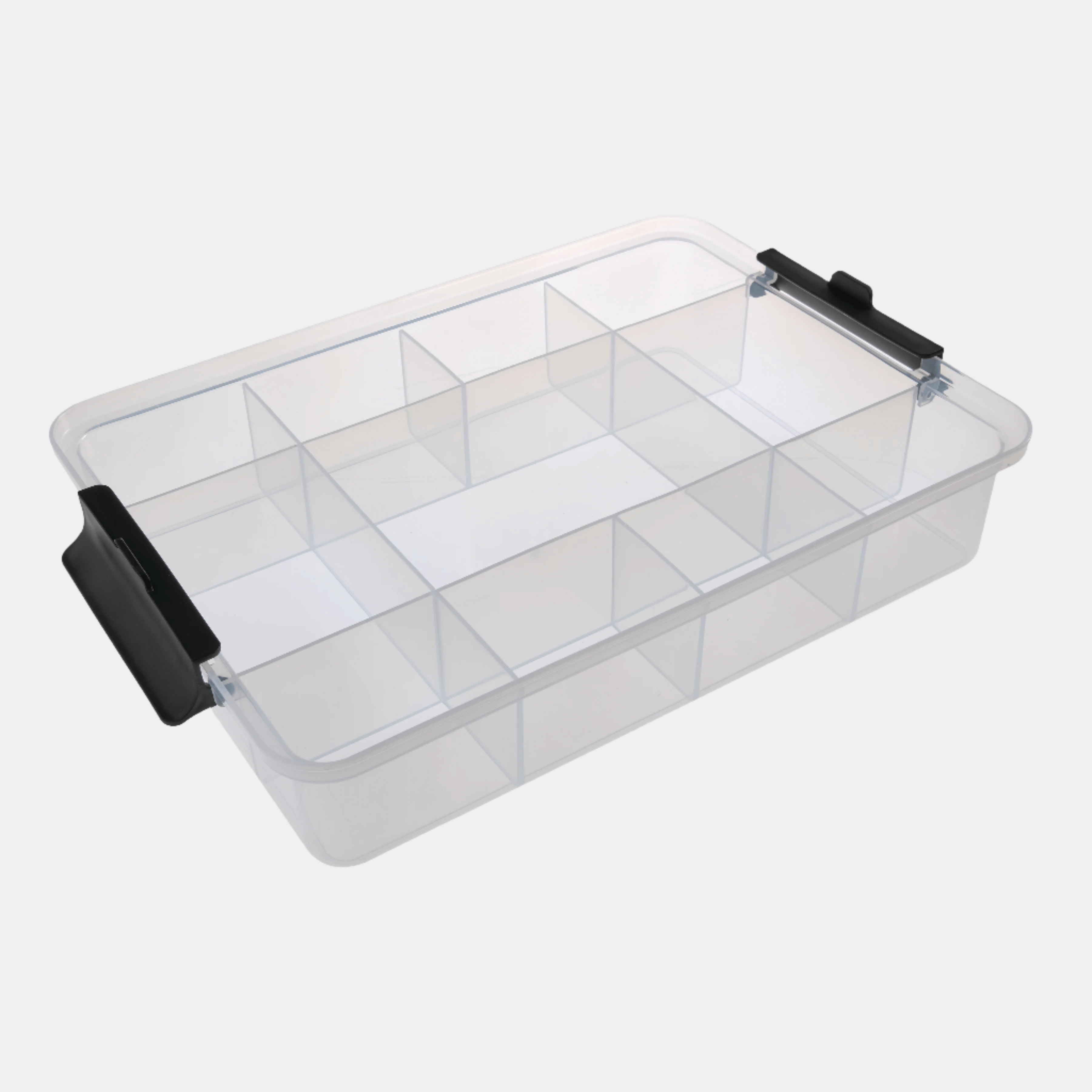 style::White Plastic Cutting Board & Lid w/ 11 Compartments