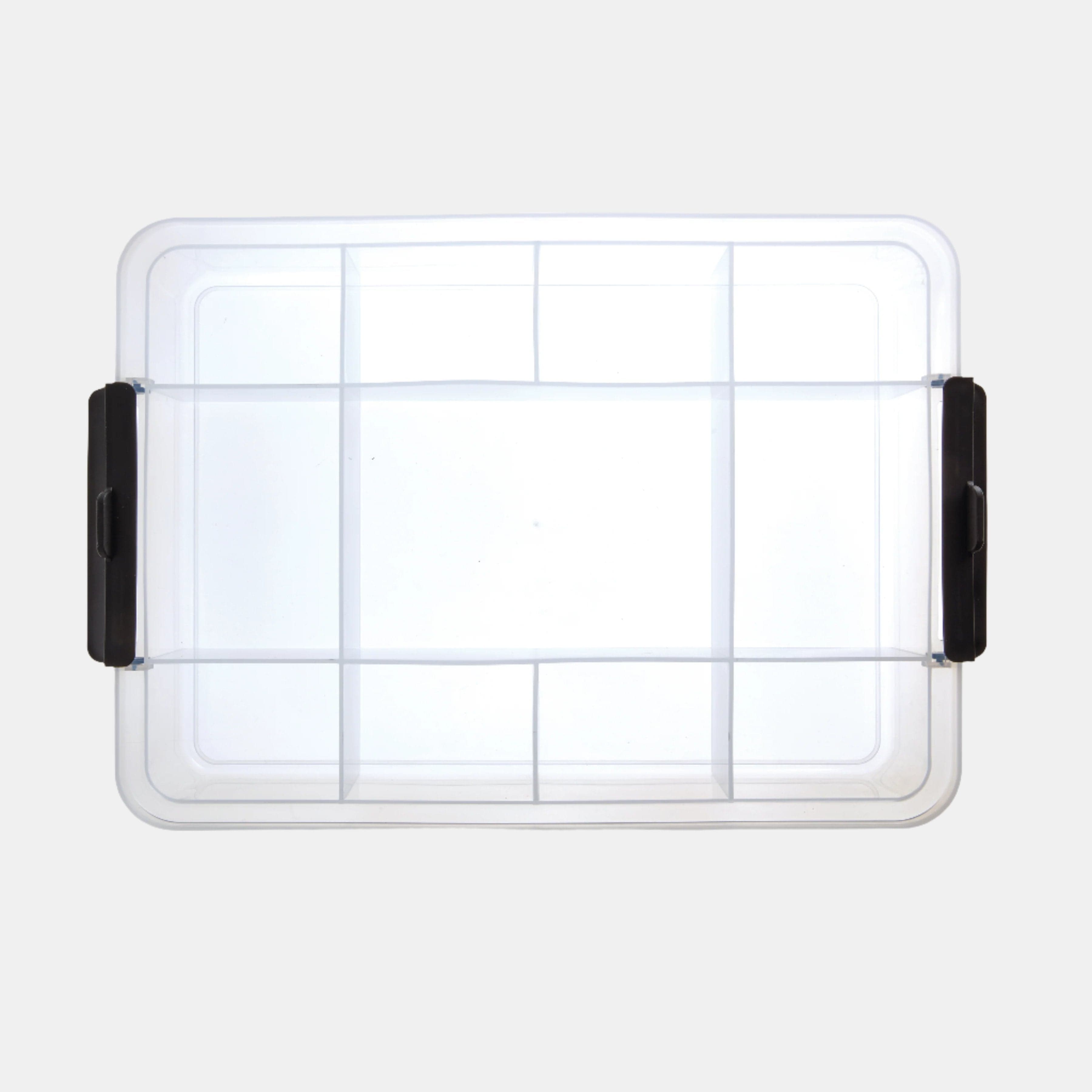 style::White Plastic Cutting Board & Lid w/ 11 Compartments