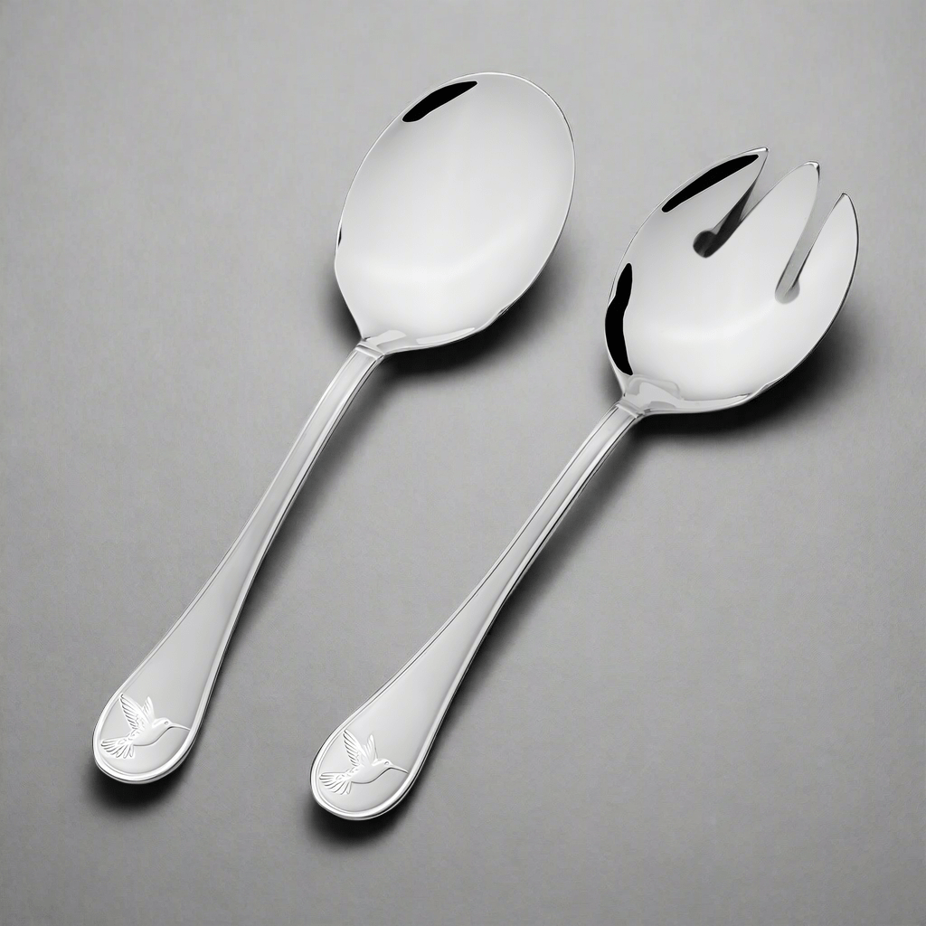 Hummingbird 2 Piece Serving Set