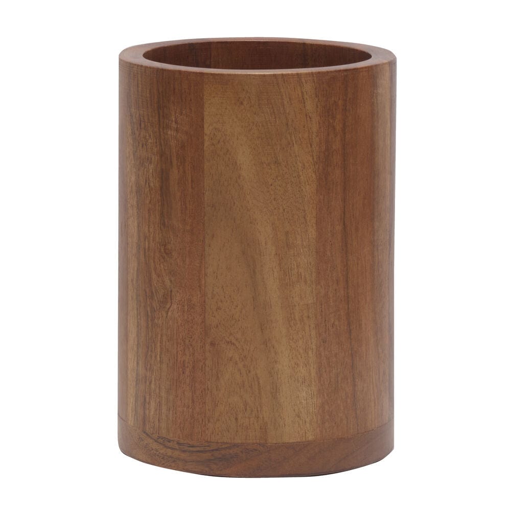 Acacia Wood Utensil Holder