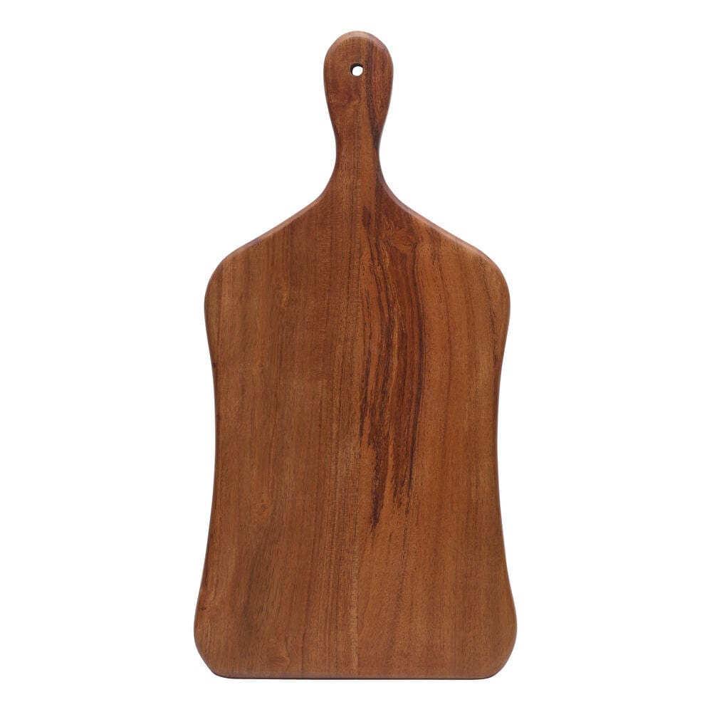 Acacia Wood Paddle Serve Board