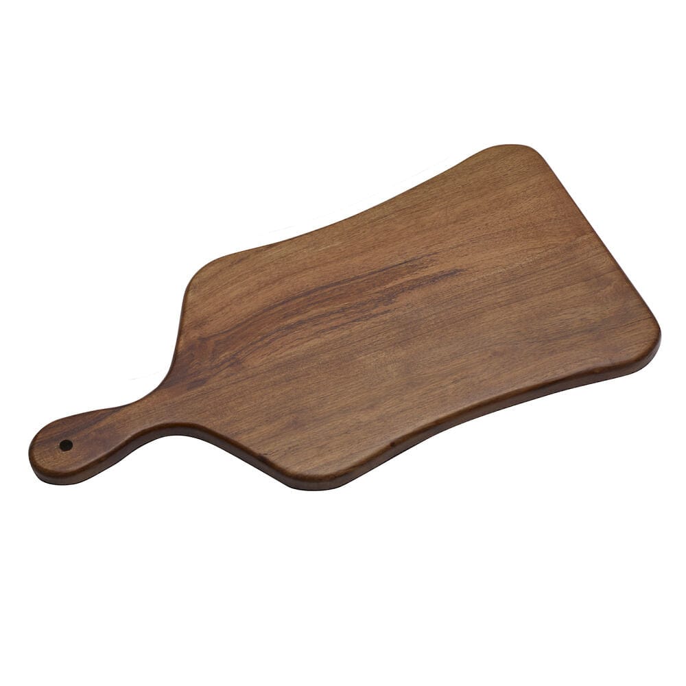 Acacia Wood Paddle Serve Board