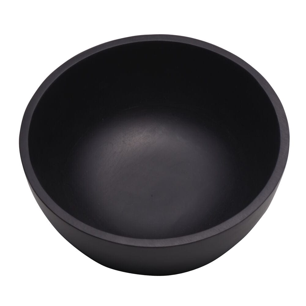 Black Mango Wood Serve Bowl