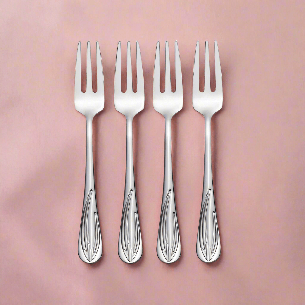 Darbie Angell Wings Set of 4 Appetizer Forks