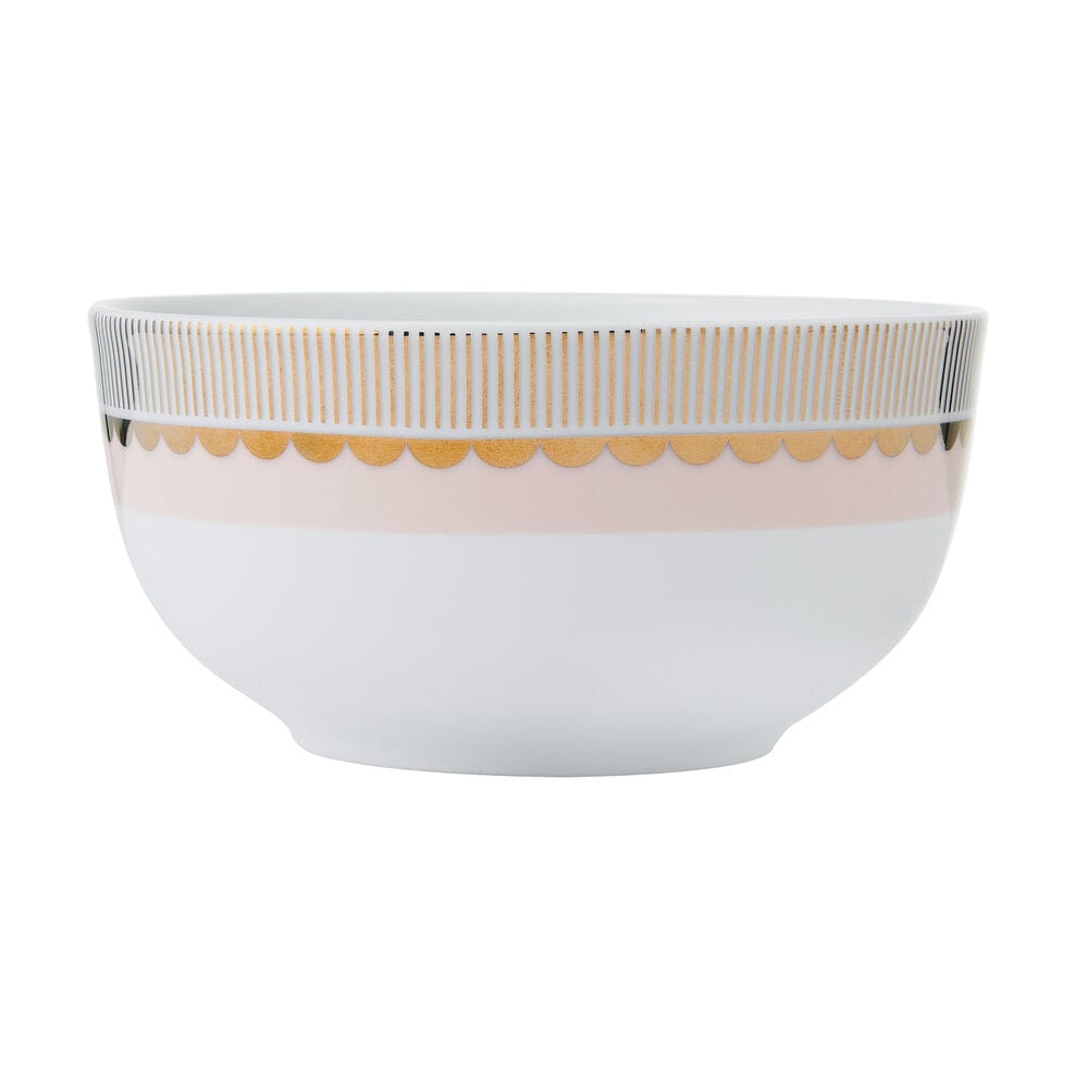 Darbie Angell Golden Charm Metallic 12 Piece Dinnerware Set, Service for 4