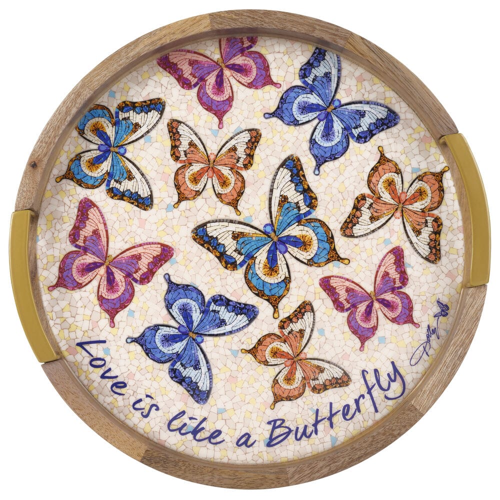 Dolly Parton Mosaic Lazy Susan Serve Tray