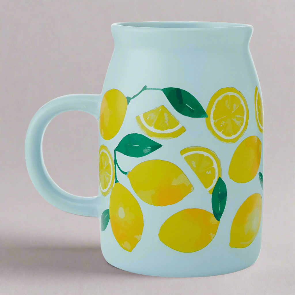 Lemons Milk Jug Mug