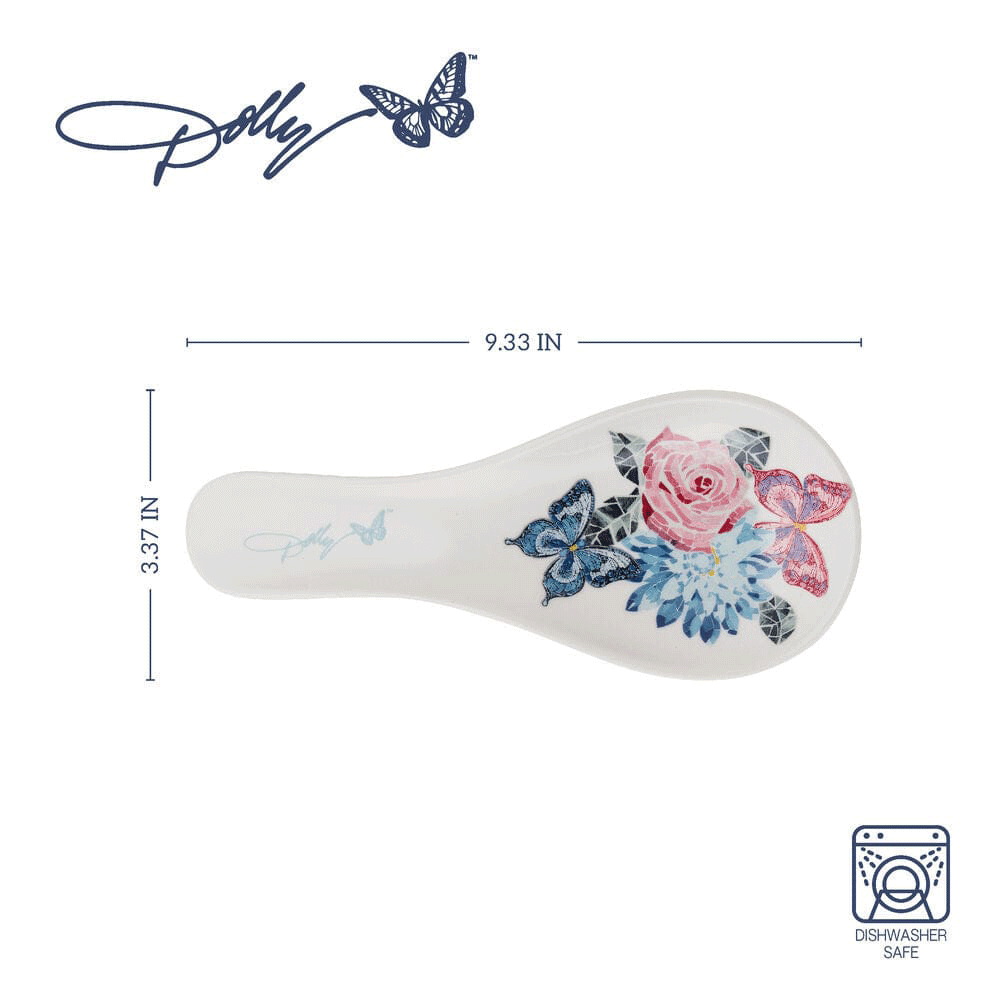 Dolly Parton Butterfly Spoon Rest