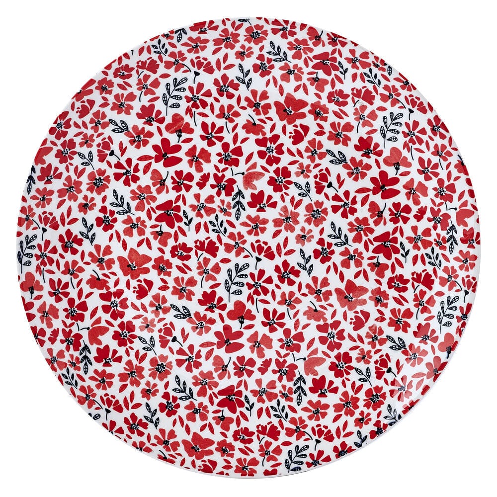 Radiant Blossom 12 Piece Dinnerware Set, Service for 4