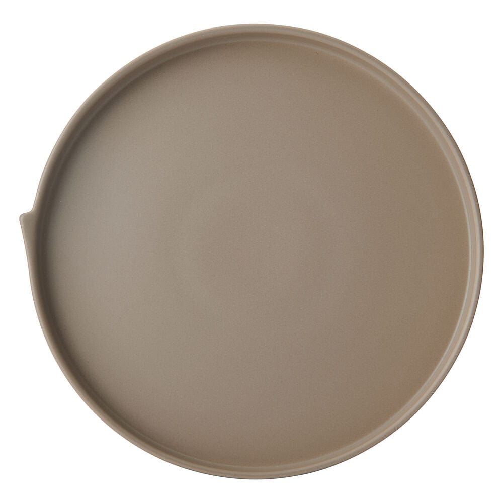 Contemporary Edge Taupe 12 Piece Dinnerware Set, Service for 4
