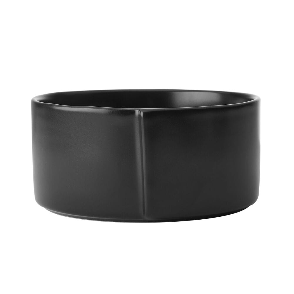 Contemporary Edge Black 12 Piece Dinnerware Set, Service for 4