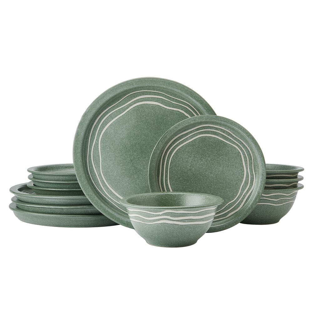 Nature's Pallet 12 Piece Dinnerware Set, Service for 4