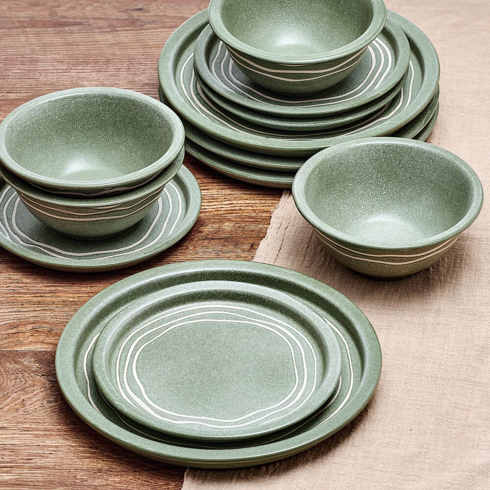 Nature's Pallet 12 Piece Dinnerware Set, Service for 4