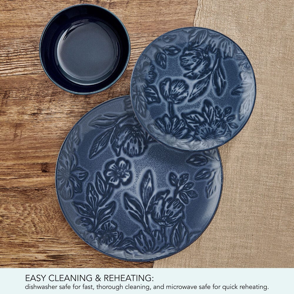 Garden Elegance 12 Piece Dinnerware Set, Service for 4