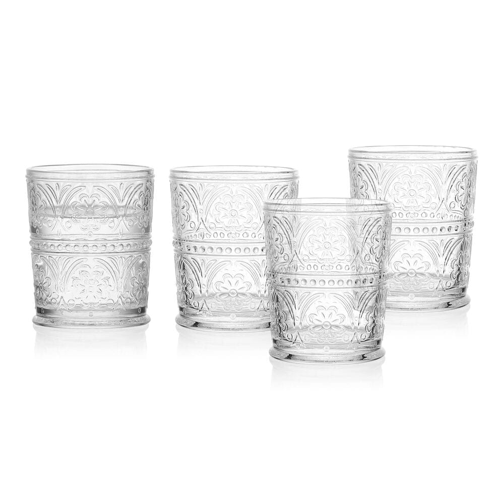 Darbie Angell Wanderlust Set of 4 Double Old Fashioned Glasses