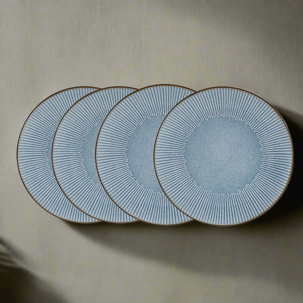 Arlie Blue Set of 4 Salad Plates