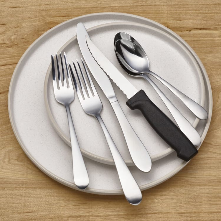 Salisbury Satin 48 Piece Flatware Set, Service for 8