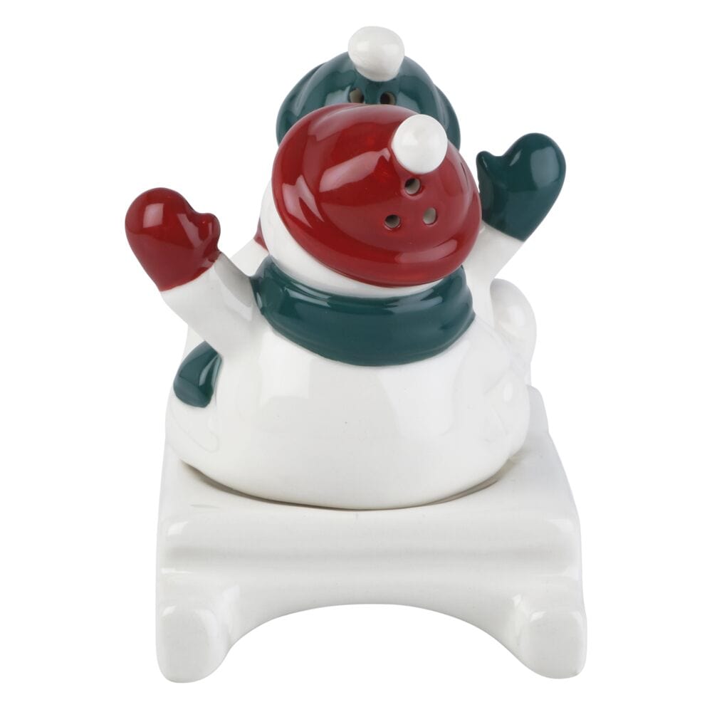 Winterberry® Snowman Sled Salt and Pepper Set