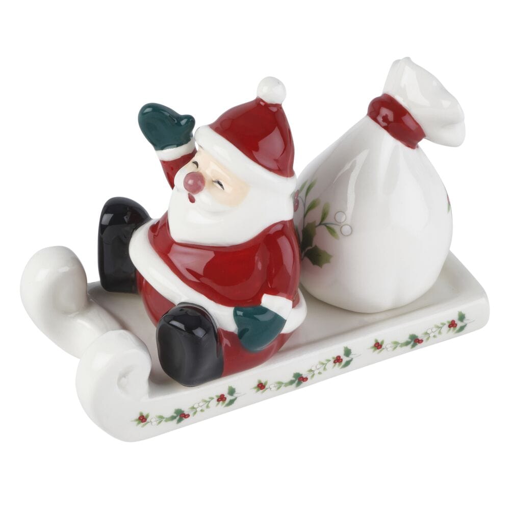 Winterberry® Santa Sled Salt and Pepper Set