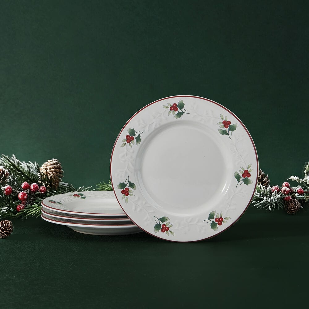 Winterberry® Charm Set of 4 Salad Plates