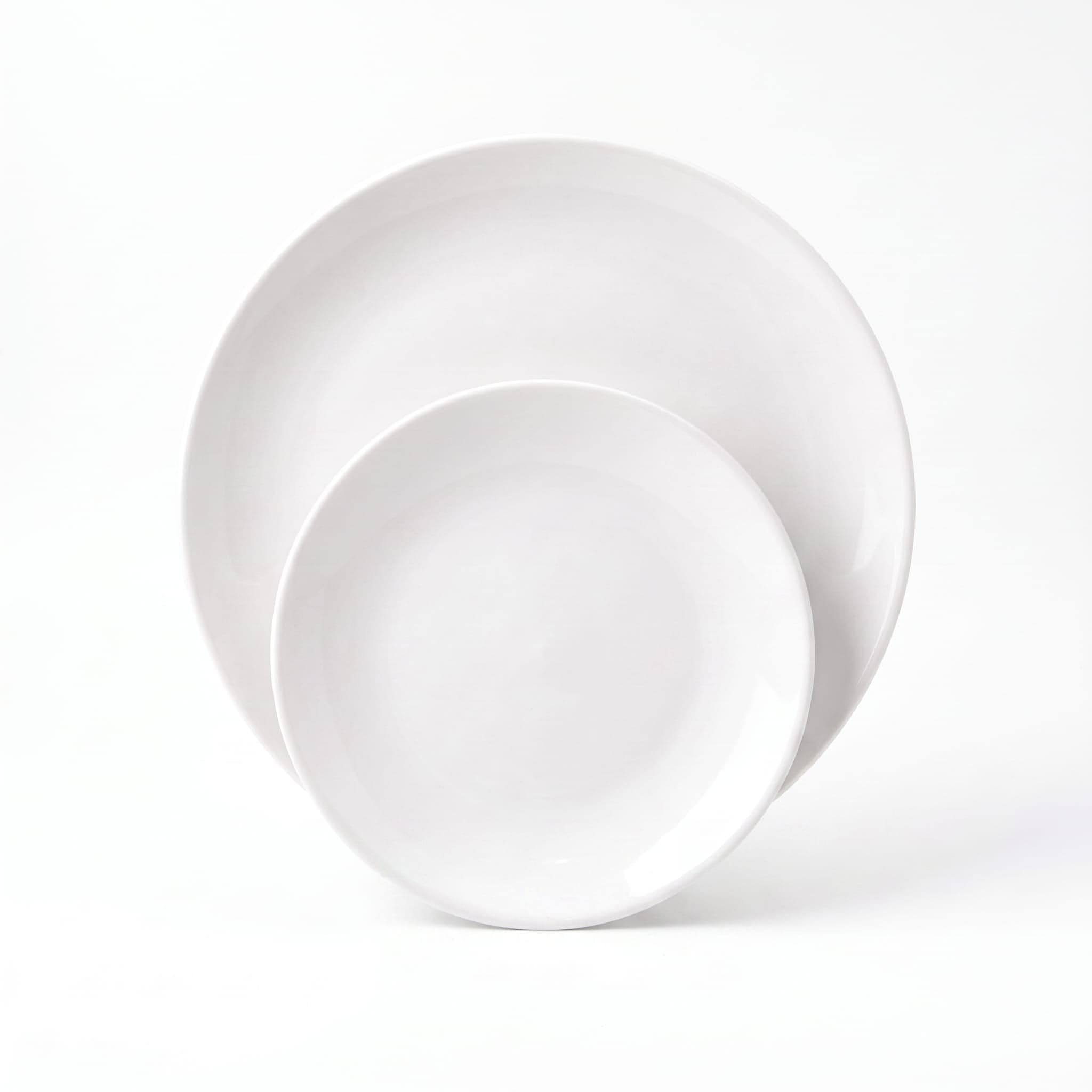 White Coupe 32 Piece Dinnerware Set, Service for 8