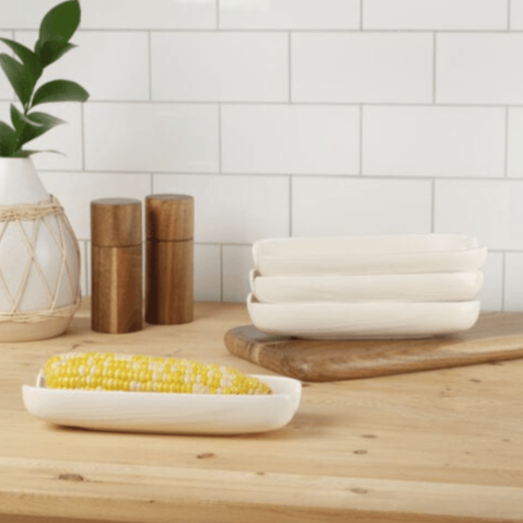 Filigree® Set of 4 Corn Dishes