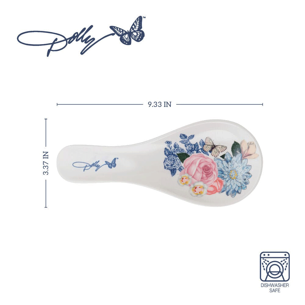Dolly Parton Floral Spoon Rest