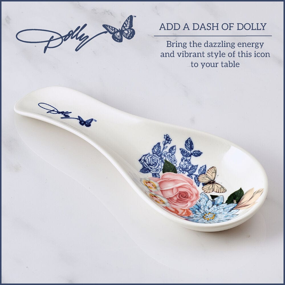 Dolly Parton Floral Spoon Rest