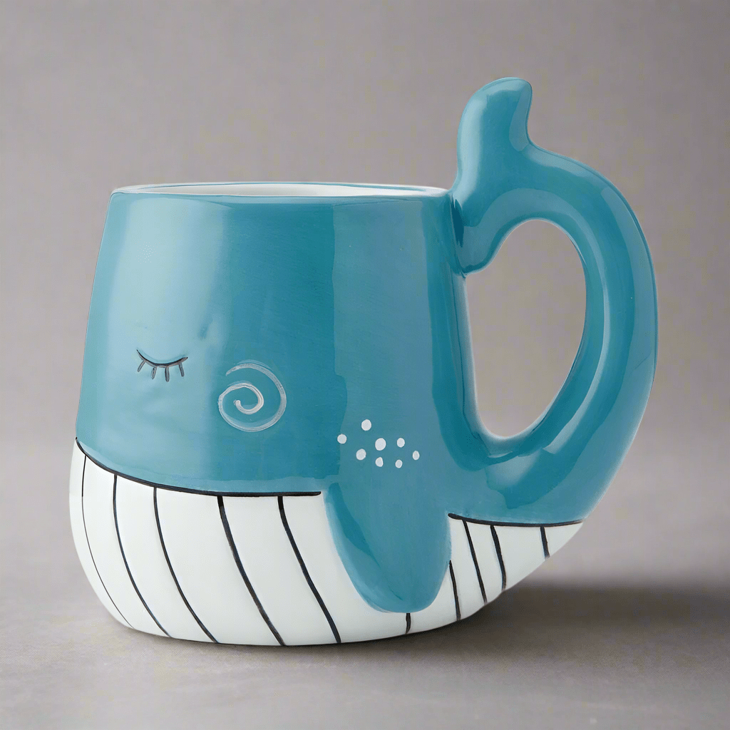 Whale Figural Mug