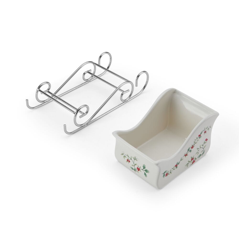 Winterberry® Sleigh Candy Dish