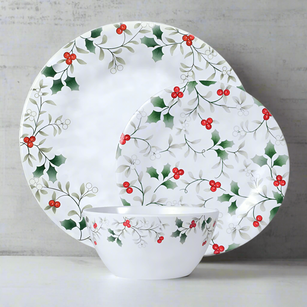 Winterberry® Melamine Dinnerware Set