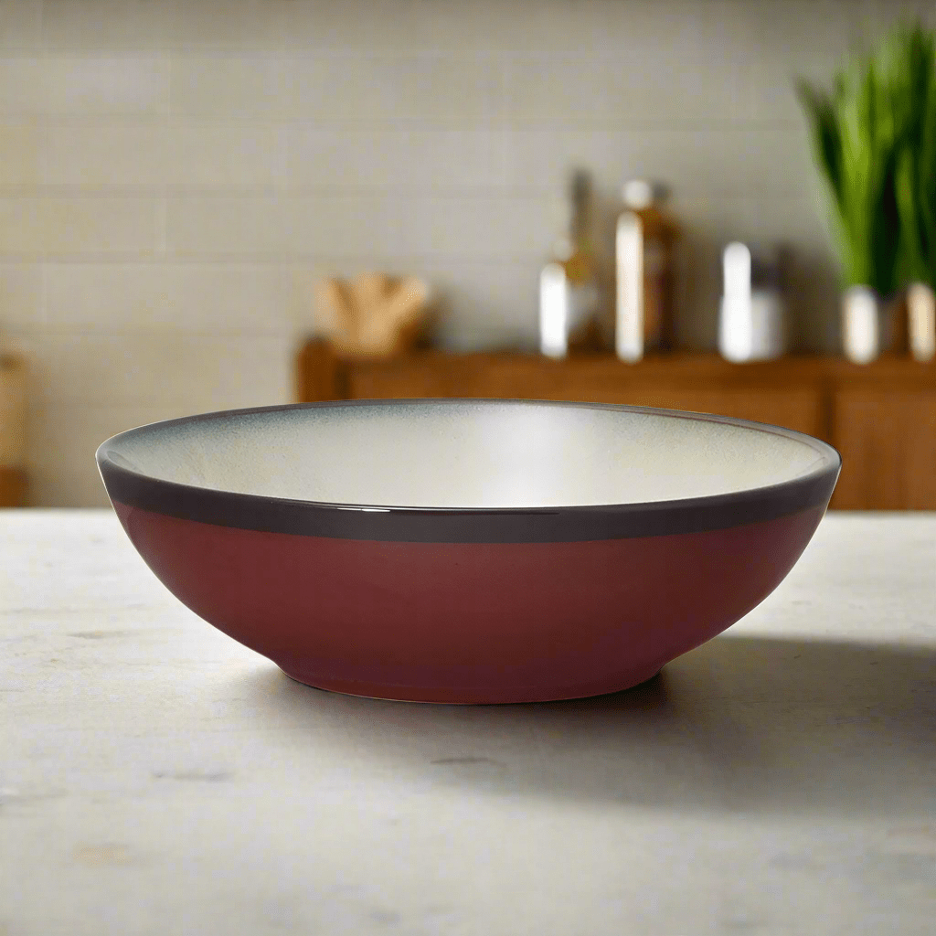 Belmont Red Individual Pasta Bowl