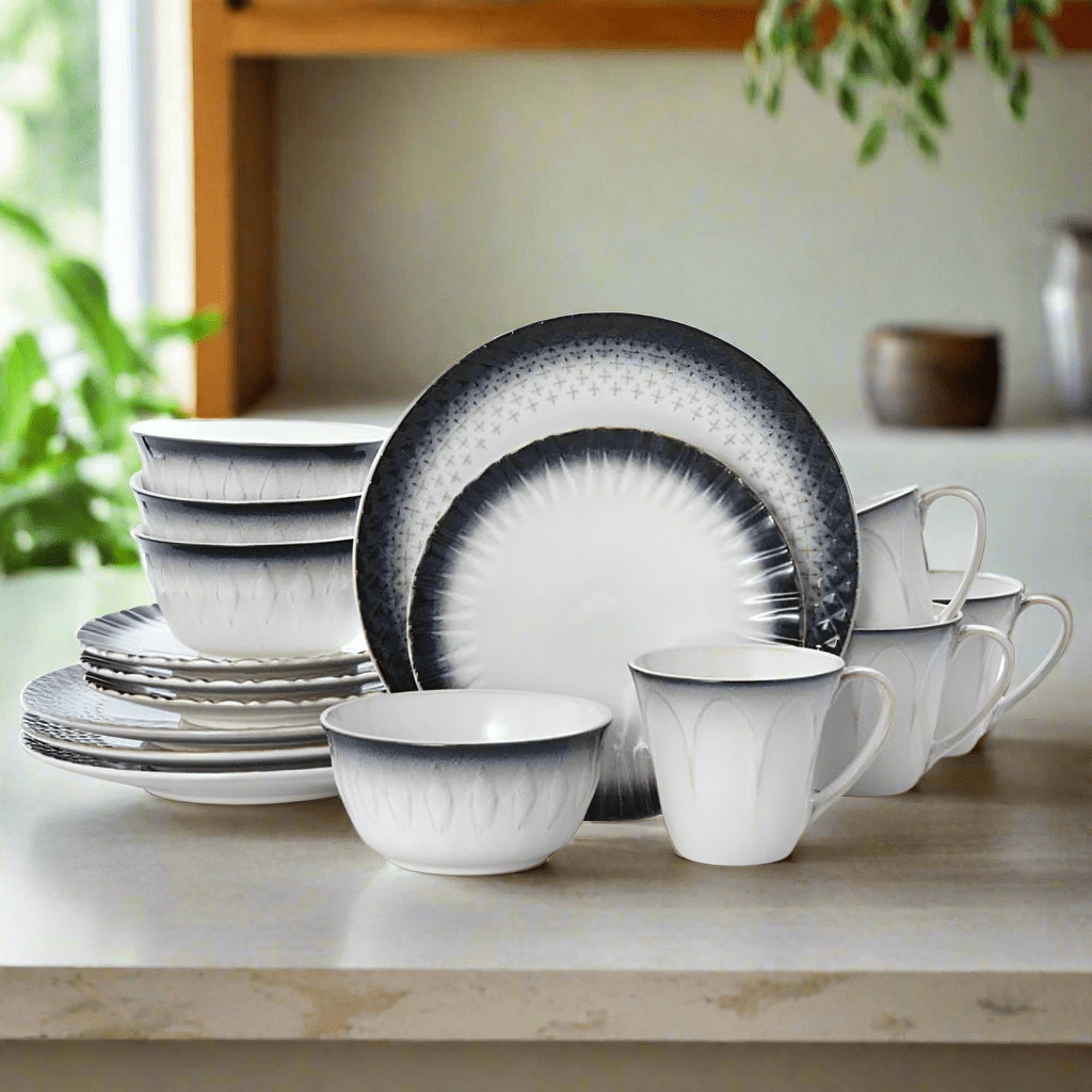 Blake 16 Piece Dinnerware Set, Service for
